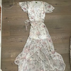 Show me your mumu wrap dress, high low